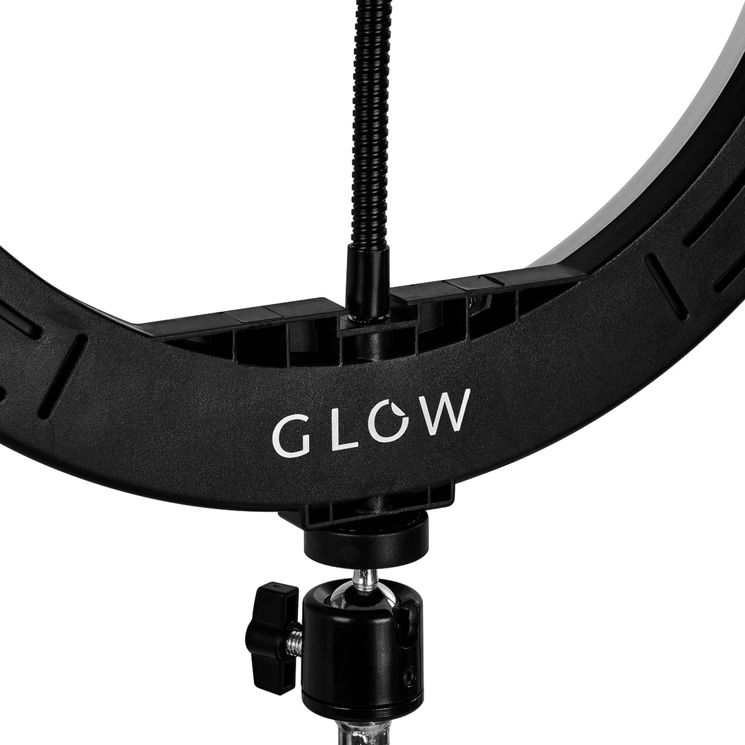 Ringlamp met Statief Glow 13" 10W Zwart - afbeelding 13