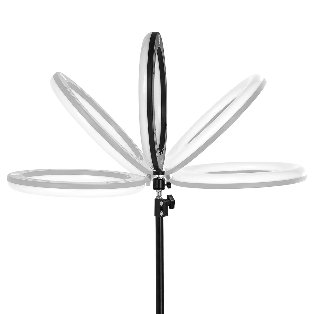 Ringlamp met Statief Glow 13" 10W Zwart RGB - afbeelding 6