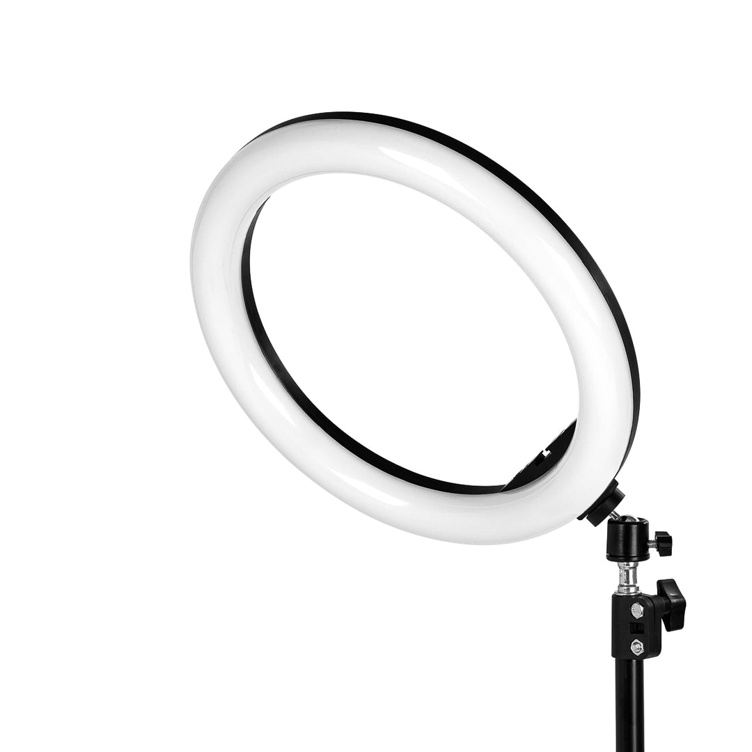 Ringlamp met Statief Glow 13" 10W Zwart RGB - afbeelding 11