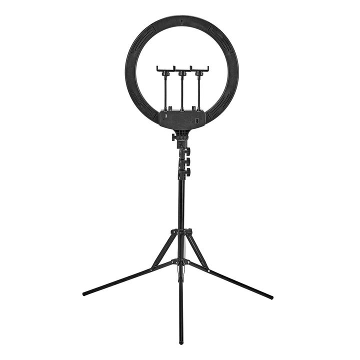 Ringlamp met Statief Glow 18" 45W Zwart - afbeelding 2