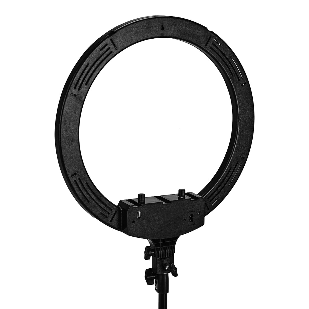 Ringlamp met Statief Glow 18" 45W Zwart - afbeelding 3