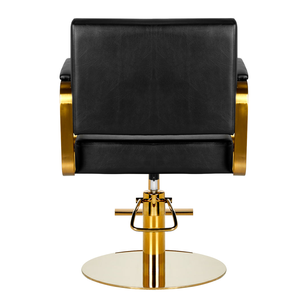 Kappersstoel Gabbiano Genua Goud-Zwart - afbeelding 4