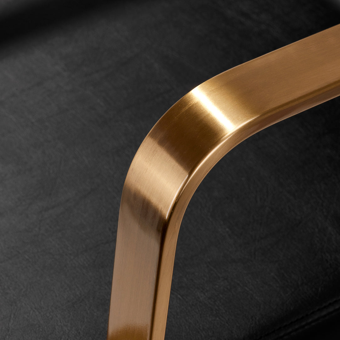 Kappersstoel Gabbiano Porto Goud-Zwart - afbeelding 6