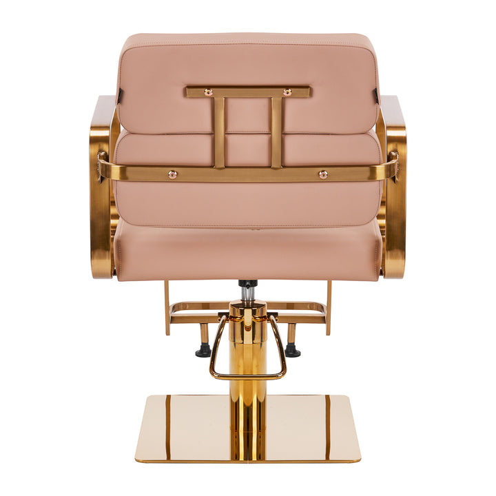 Kappersstoel Gabbiano Porto Goud-Beige - afbeelding 4