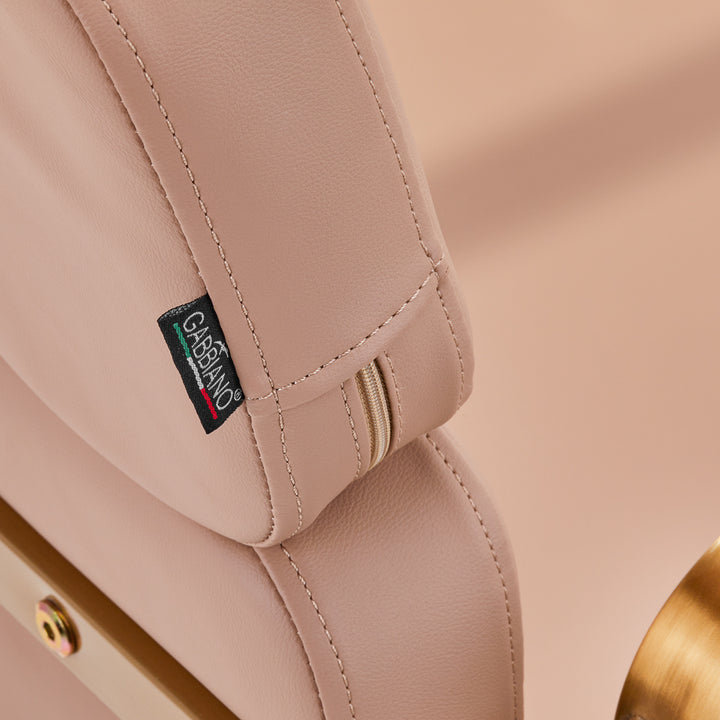 Kappersstoel Gabbiano Porto Goud-Beige - afbeelding 7