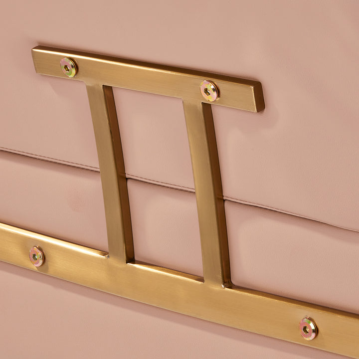 Kappersstoel Gabbiano Porto Goud-Beige - afbeelding 8