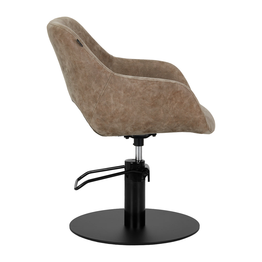 Kappersstoel Gabbiano Sevilla Oud Bruin - afbeelding 2