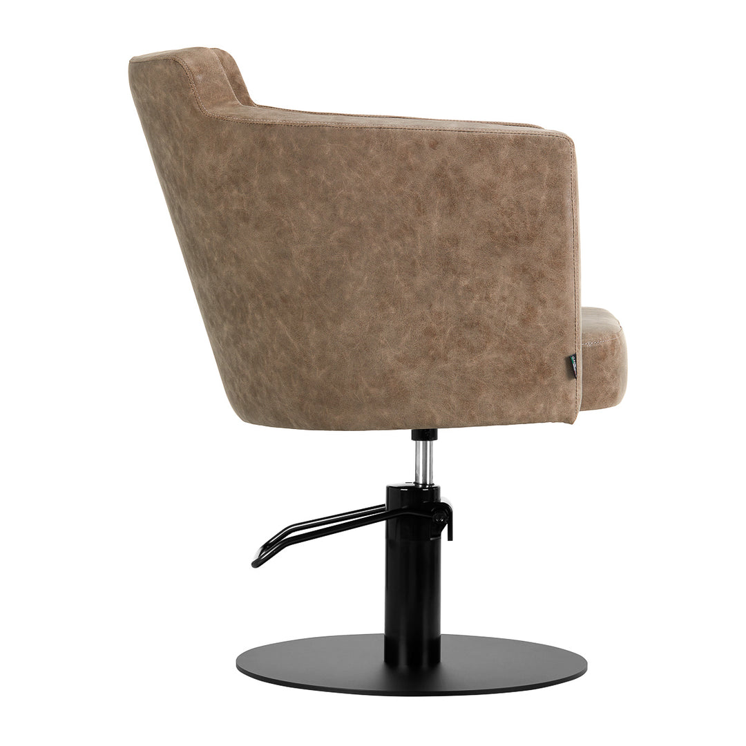 Kappersstoel Gabbiano Roma Oud Bruin - afbeelding 2