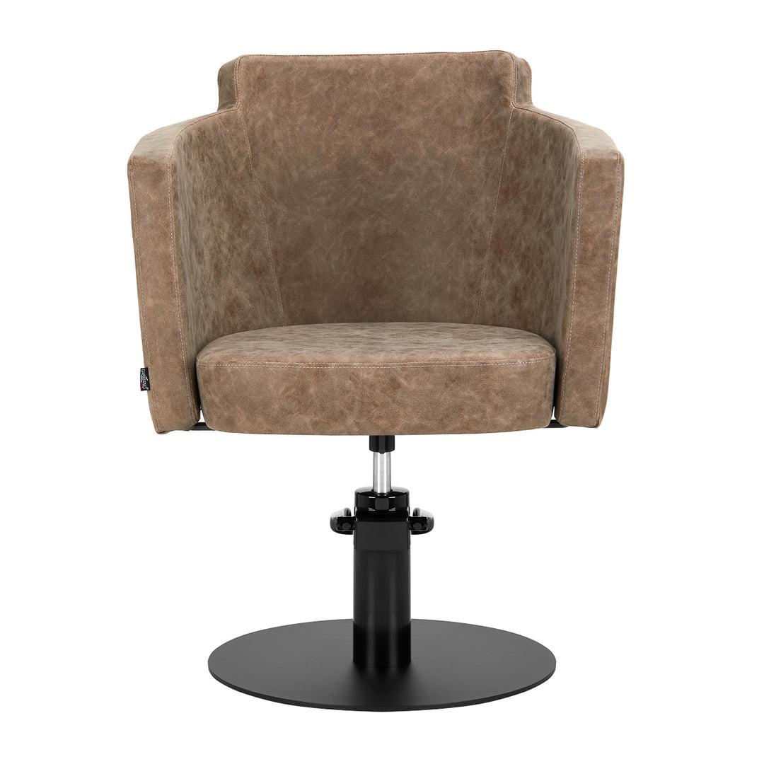 Kappersstoel Gabbiano Roma Oud Bruin - afbeelding 3