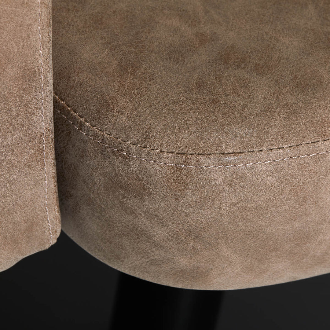 Kappersstoel Gabbiano Roma Oud Bruin - afbeelding 6