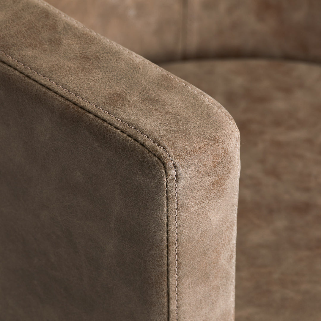 Kappersstoel Gabbiano Roma Oud Bruin - afbeelding 7