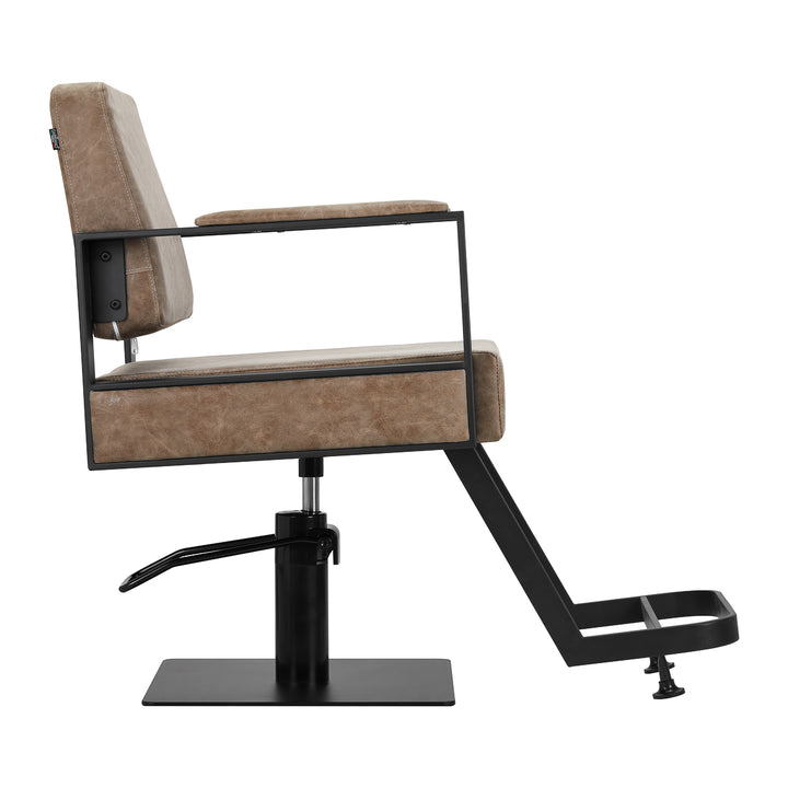 Kappersstoel Gabbiano Modena Oud Bruin - afbeelding 2