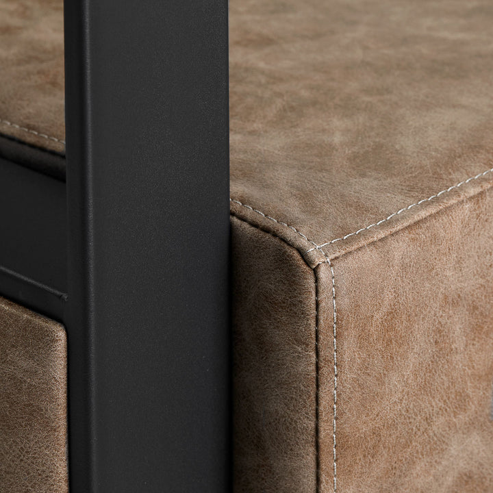 Kappersstoel Gabbiano Modena Oud Bruin - afbeelding 6
