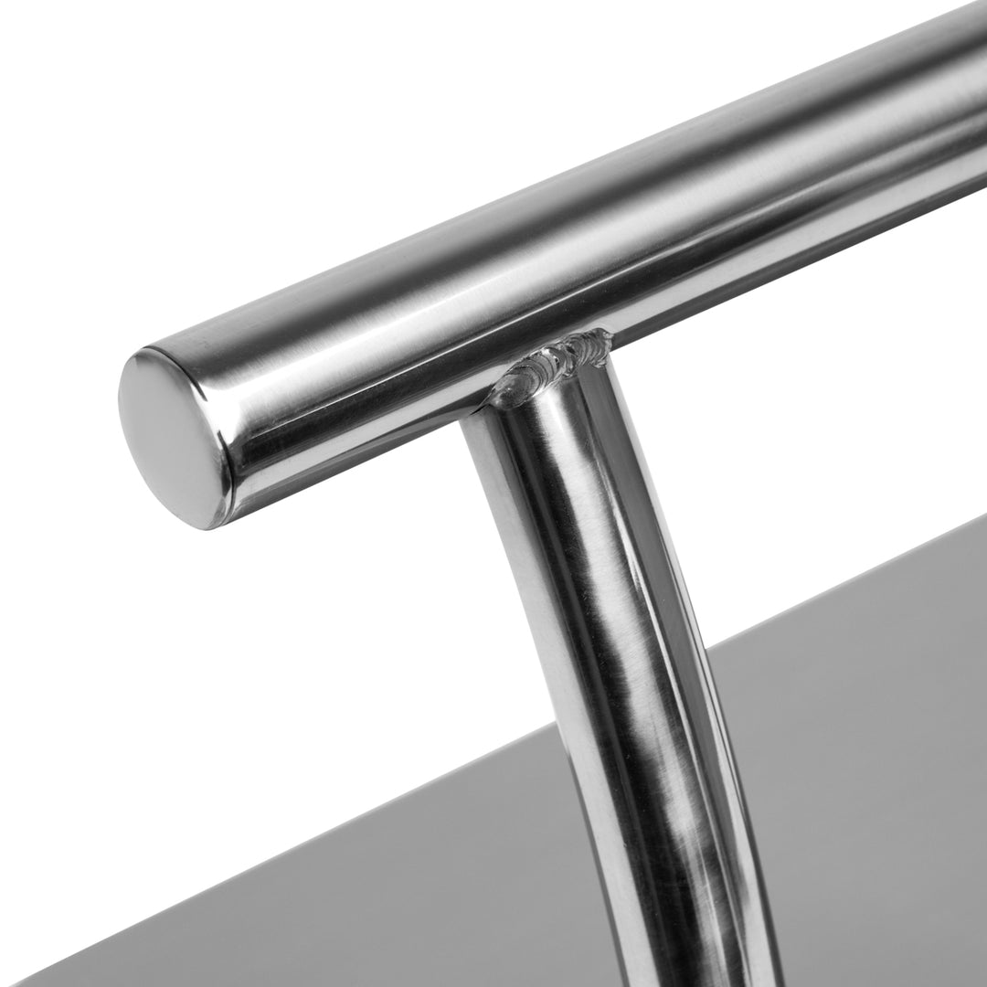Voetsteun Kapper Gabbiano L005S Zilver - afbeelding 3