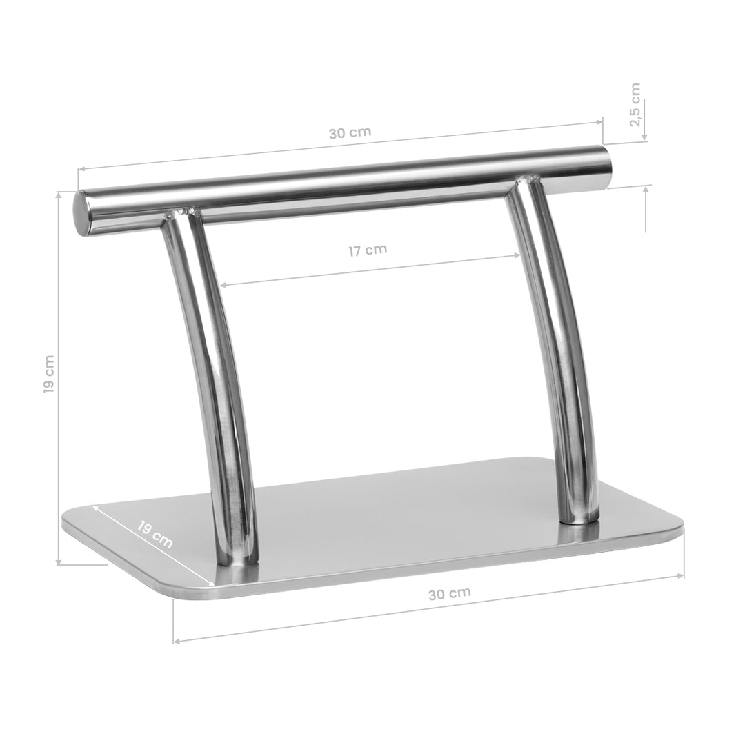 Voetsteun Kapper Gabbiano L005S Zilver - afbeelding 5