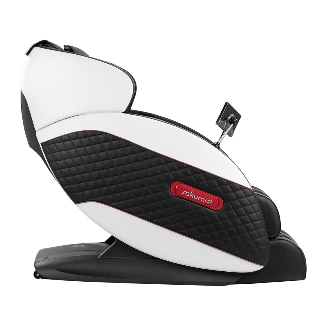 Massagestoel Elektrisch Sakura Standard 801 Zwart-Rood - afbeelding 4