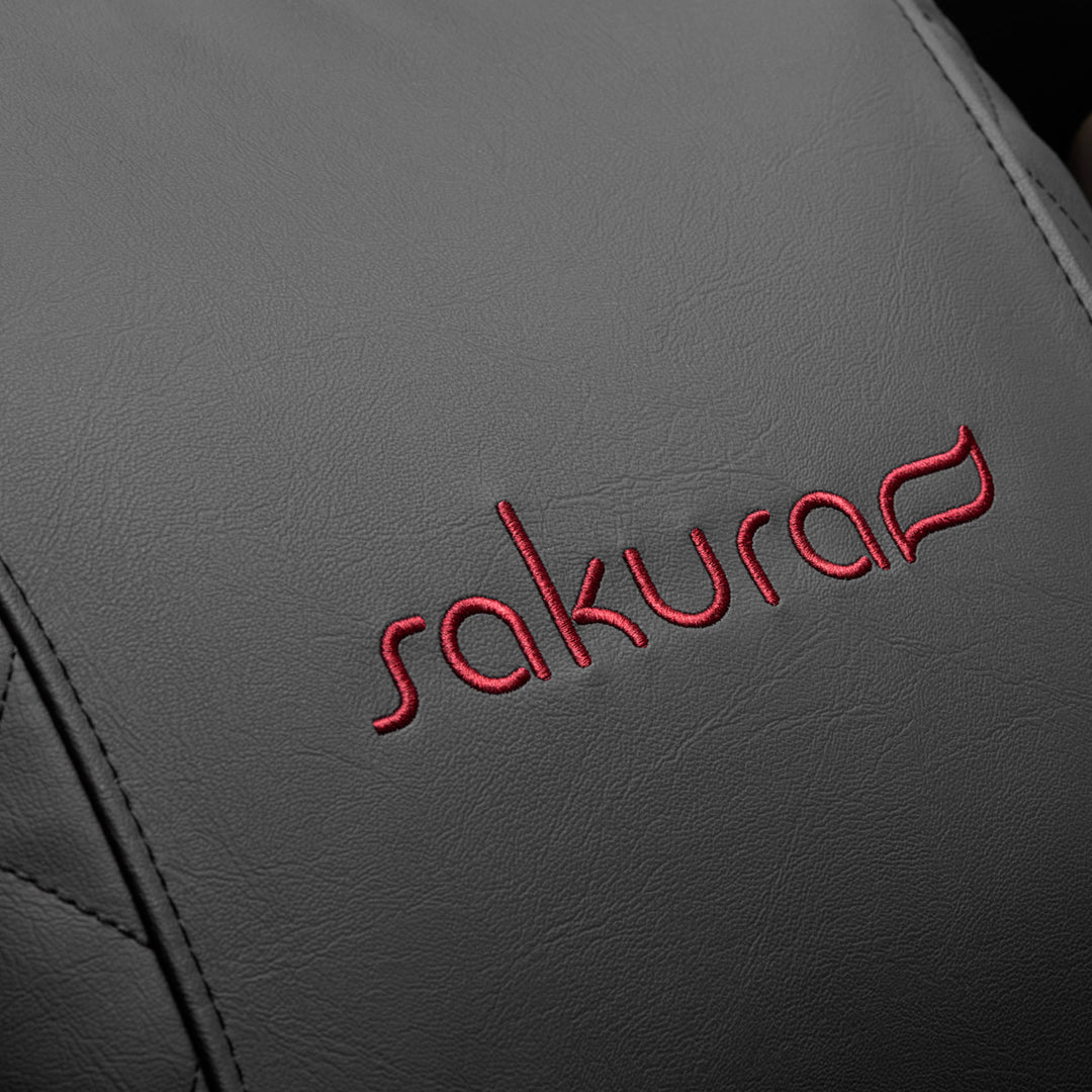 Massagestoel Elektrisch Sakura Standard 801 Zwart-Rood - afbeelding 10