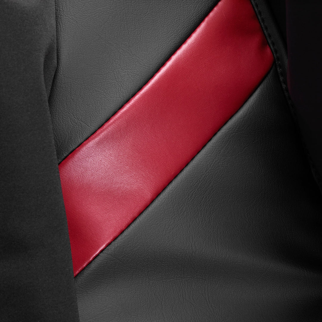 Massagestoel Elektrisch Sakura Standard 801 Zwart-Rood - afbeelding 12