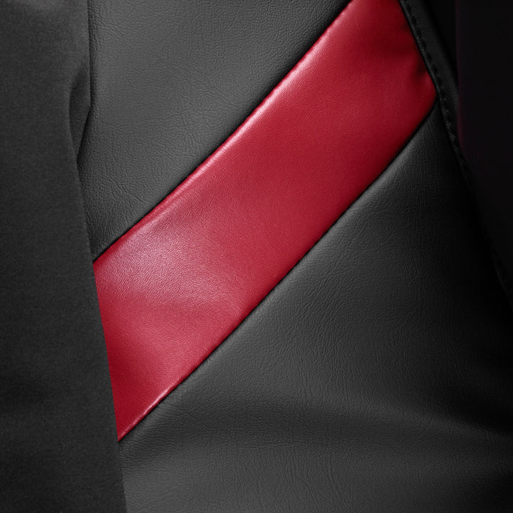 Massagestoel Elektrisch Sakura Standard 801 Zwart-Rood - afbeelding 12