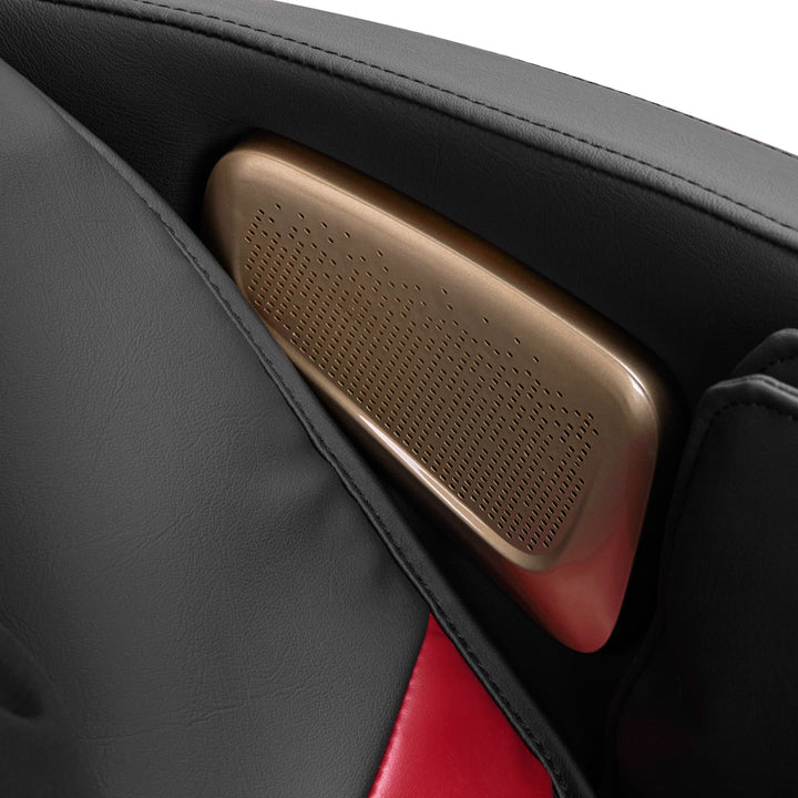 Massagestoel Elektrisch Sakura Standard 801 Zwart-Rood - afbeelding 15