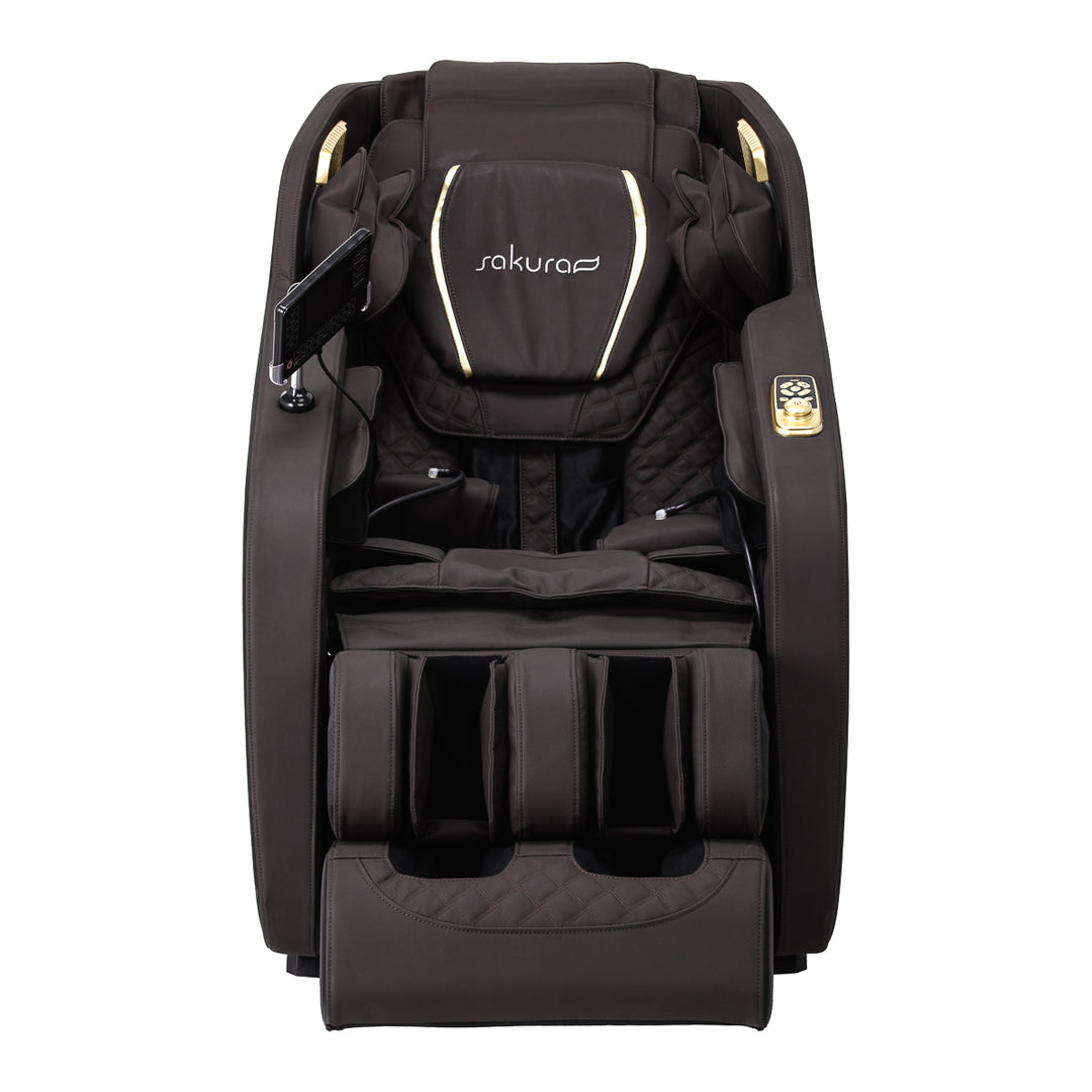 Massagestoel Elektrisch Sakura Classic 306A Bruin - afbeelding 5