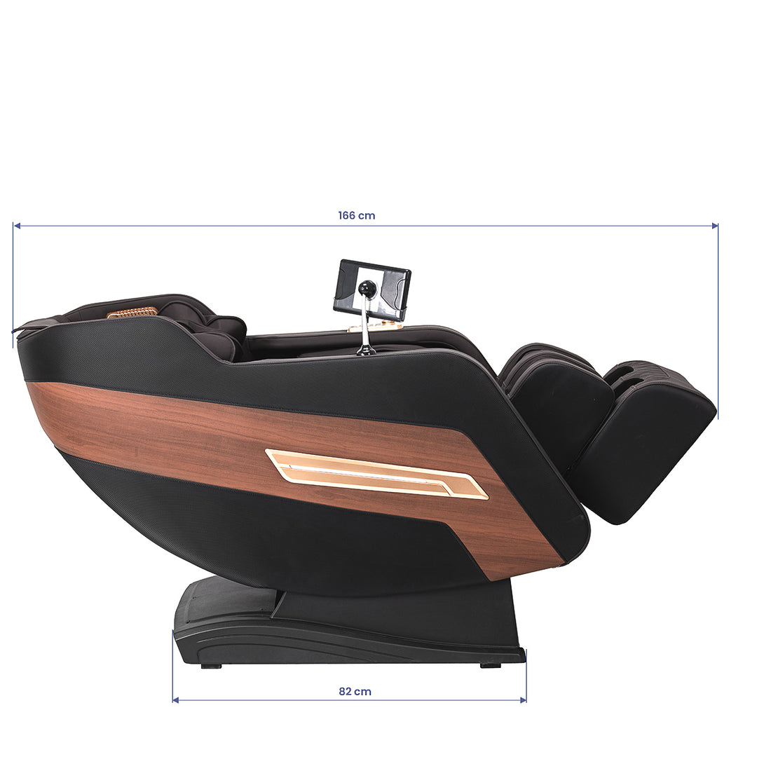 Massagestoel Elektrisch Sakura Classic 306A Bruin - afbeelding 16