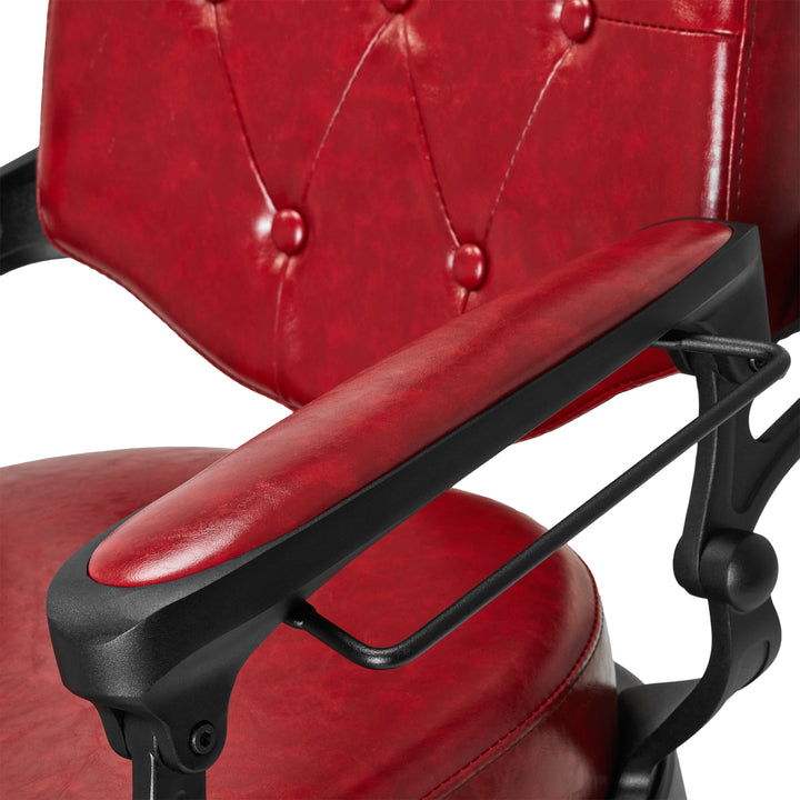 Barberstoel Gabbiano President Rood - afbeelding 9