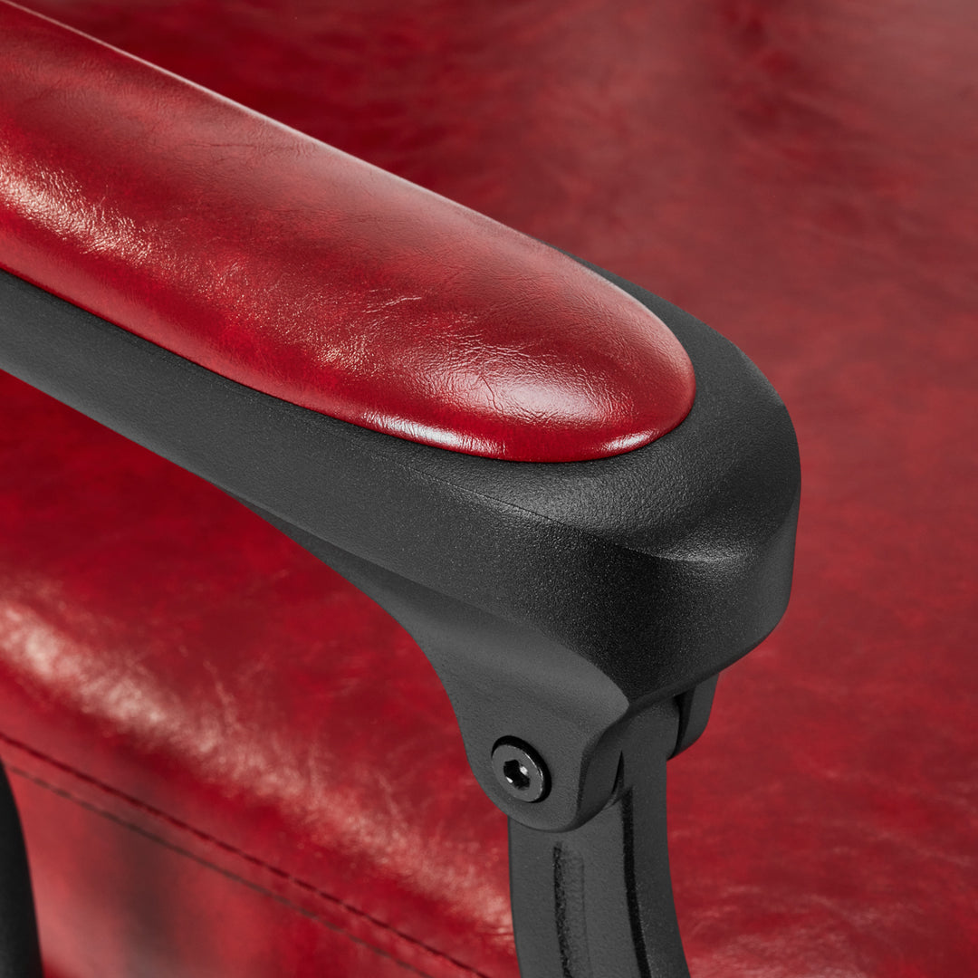 Barberstoel Gabbiano President Rood - afbeelding 14