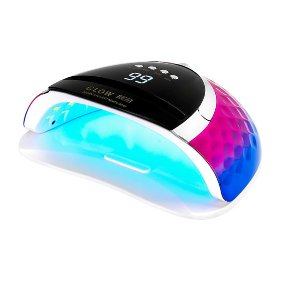 UV-lamppu kynsille Glow YC57 268 W - roosa-sininen