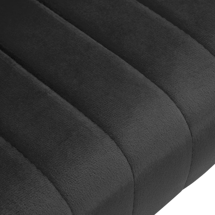 Salonstoel met Wielen Fluweel 4Rico QS-OF212G Grijs - afbeelding 5