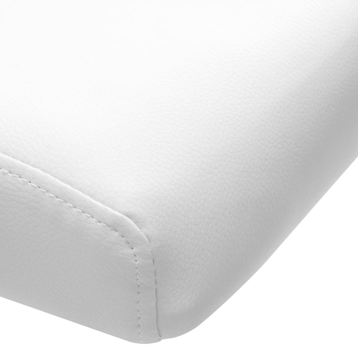 Salonstoel met Wielen QS-OF211G Goud-Wit - afbeelding 7