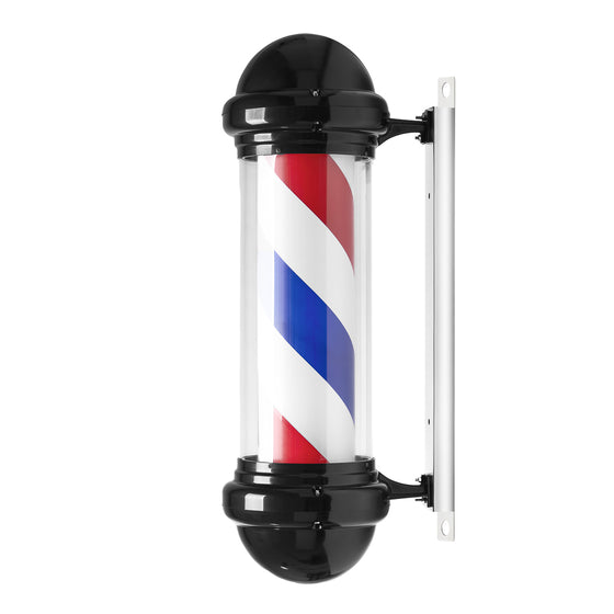 Barber pole Gabbiano BB-02 - musta