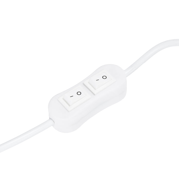 Barber Pole Verlicht en Draaiend Gabbiano BB-02 Zwart - afbeelding 3
