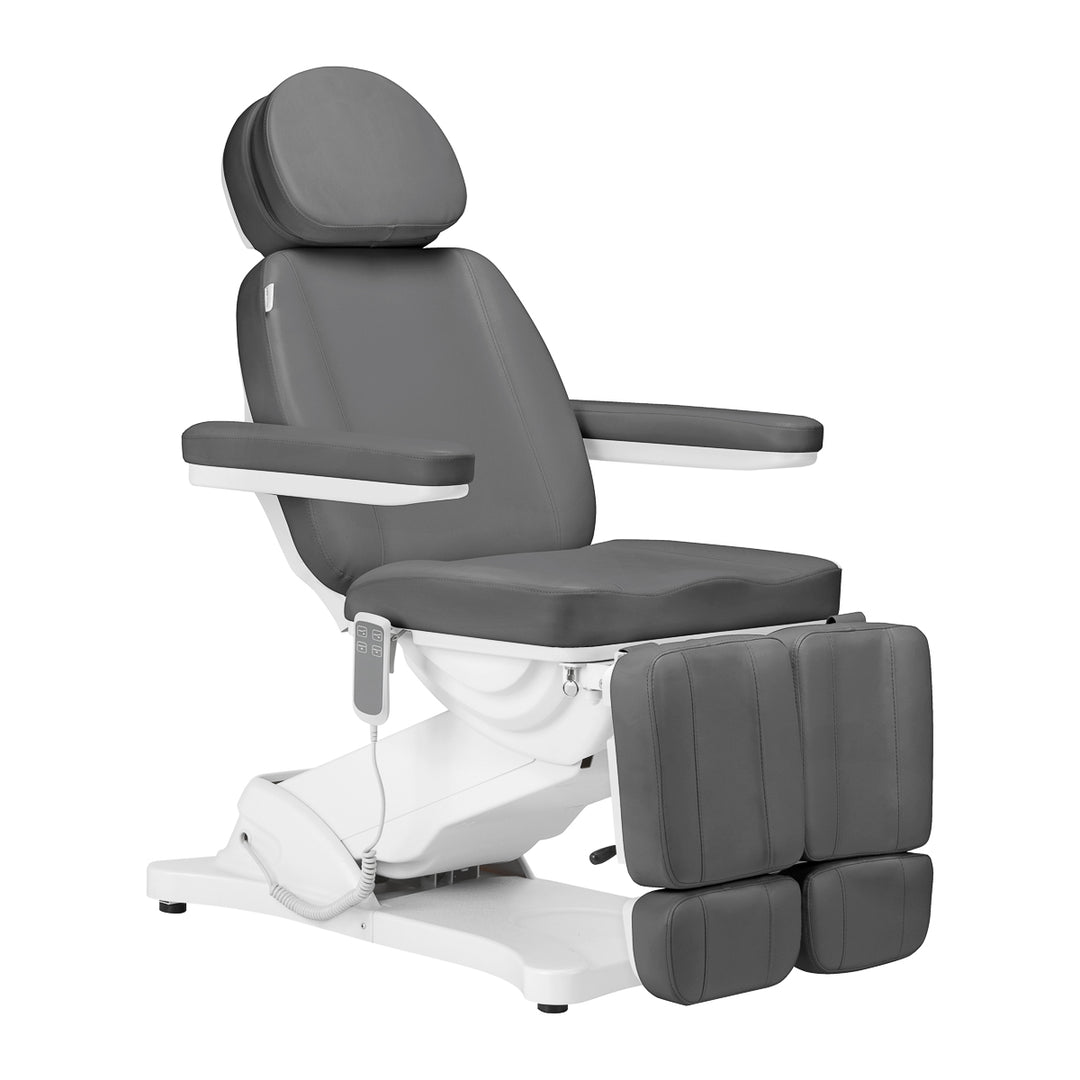 Behandelstoel Elektrisch Sillon Classic Pedi 2 Motoren Grijs