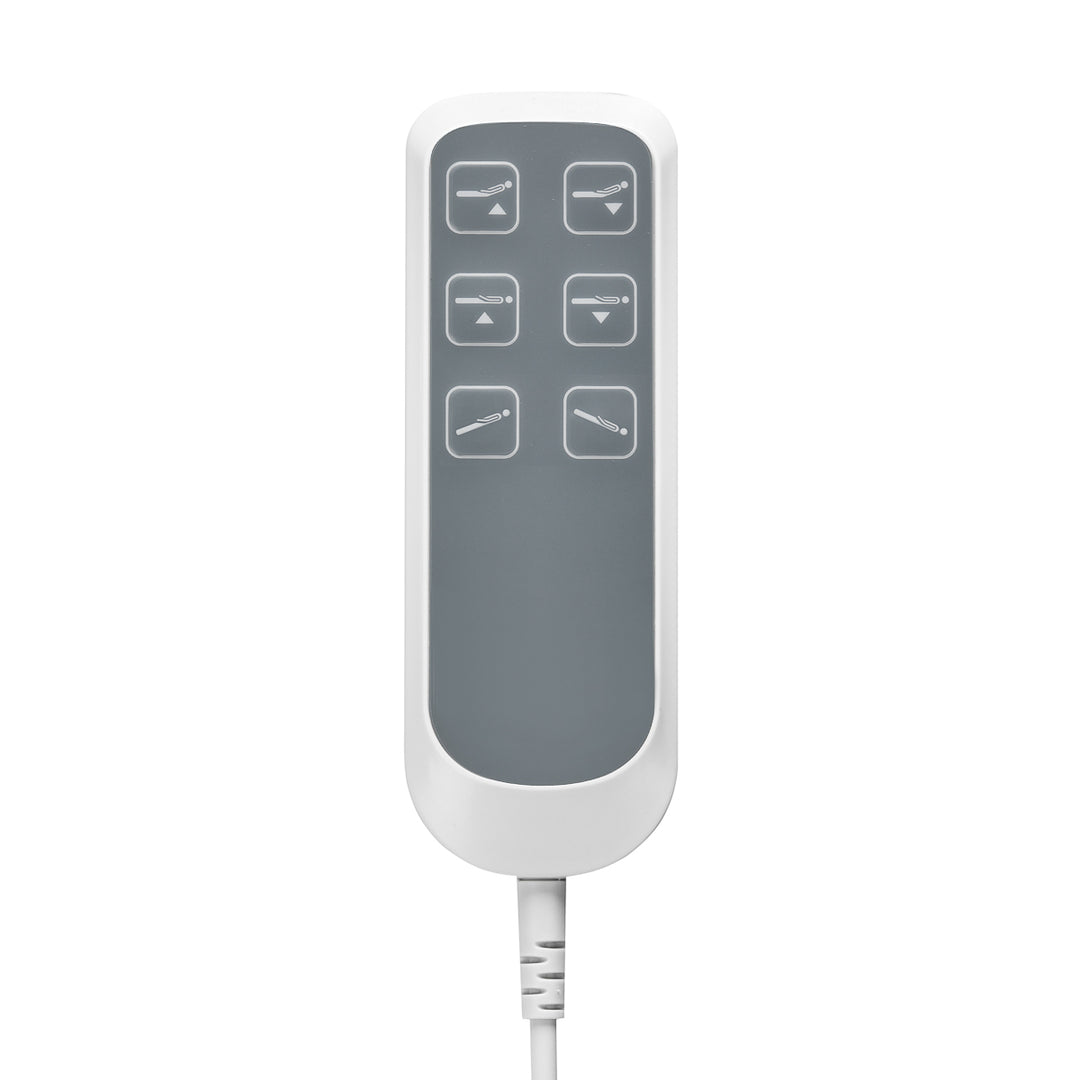 Behandelstoel Elektrisch Sillon Classic 3 Motoren Kantelbaar Wit - afbeelding 19