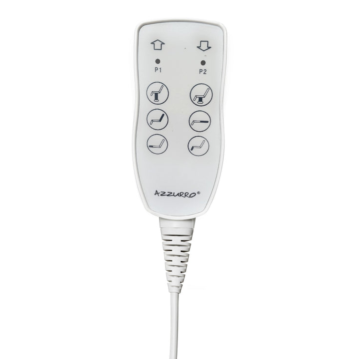 Behandelstoel Elektrisch Azurro 891 3 Motoren Grijs - afbeelding 10