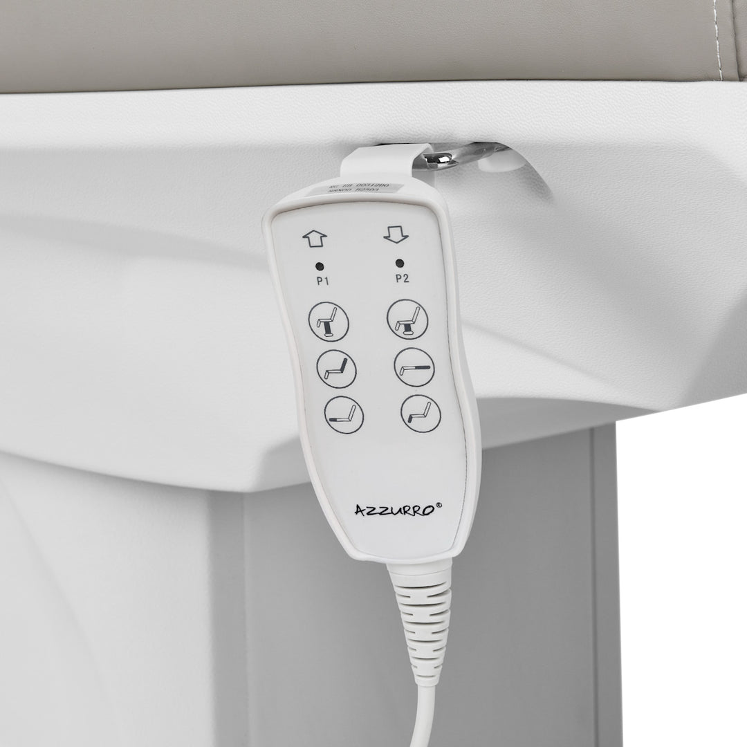 Behandelstoel Elektrisch Azurro 891 3 Motoren Grijs - afbeelding 11