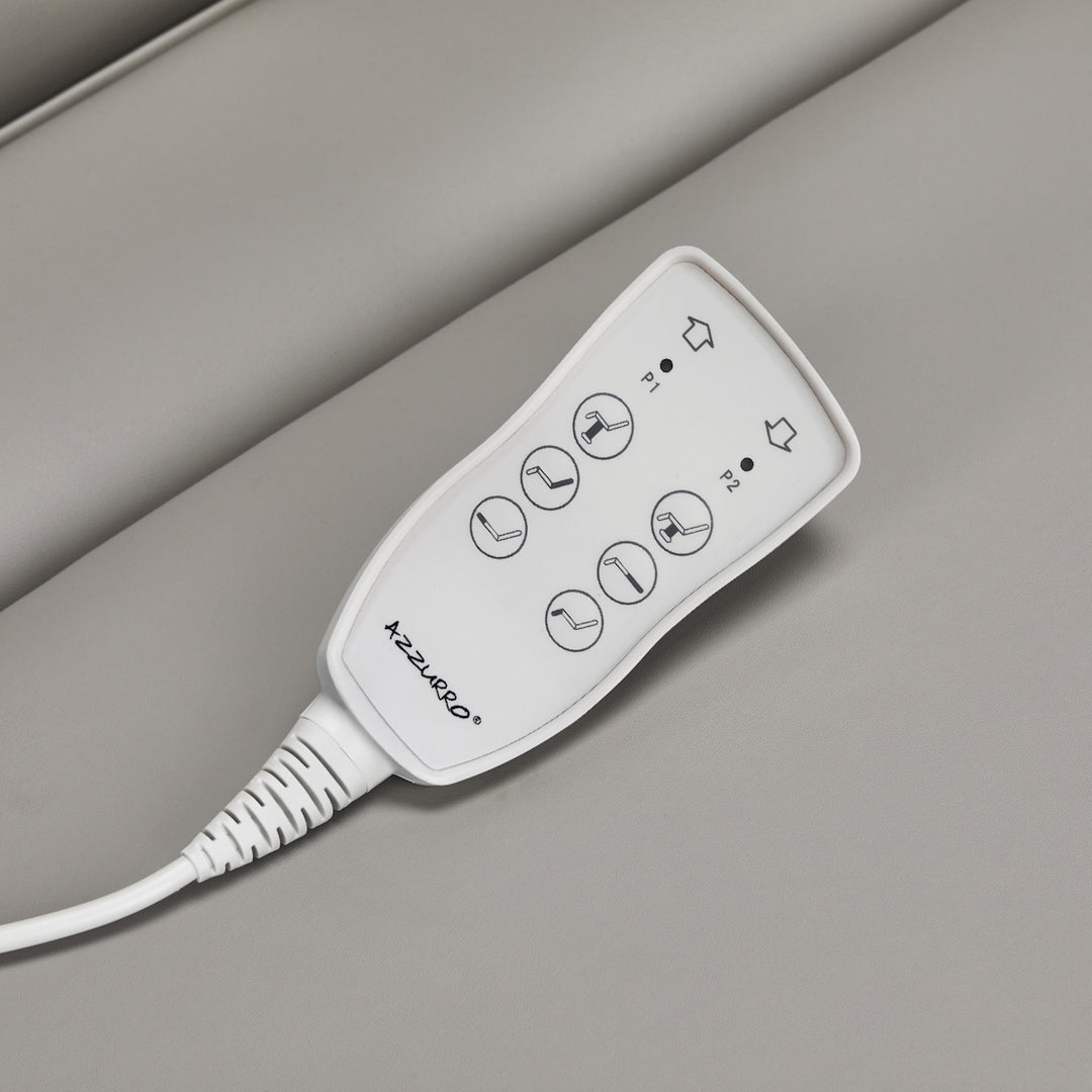 Behandelstoel Elektrisch Azurro 891 3 Motoren Grijs - afbeelding 16