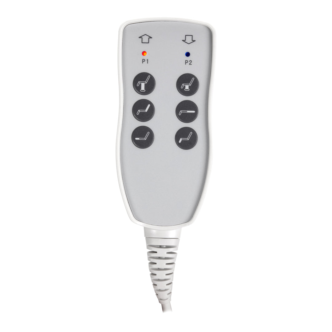 Behandelstoel Elektrisch Azurro 803D 3 Motoren Grijs - afbeelding 10