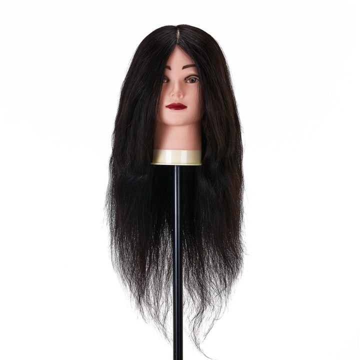 Kappershoofd Gabbiano WZ1 Echt Haar 42 cm Zwart - afbeelding 2