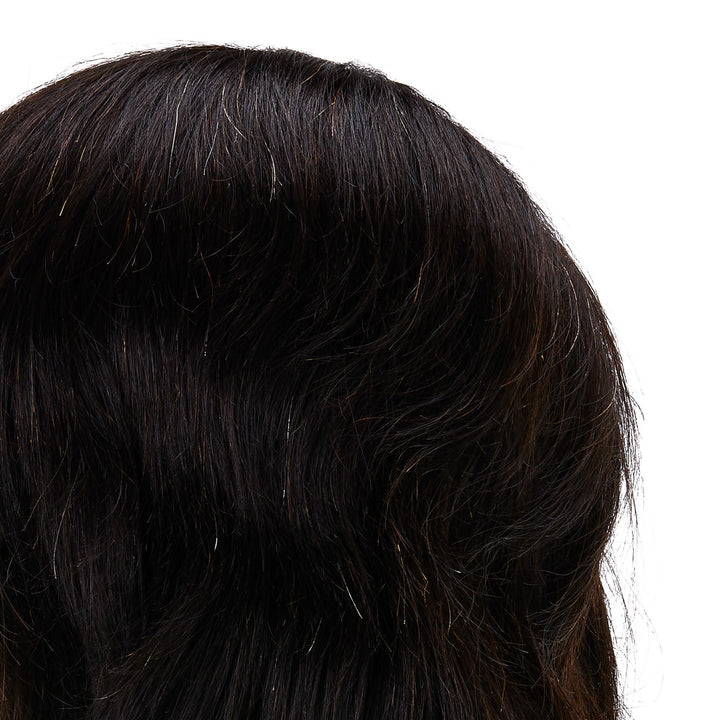Kappershoofd Heren Gabbiano WZ3 Echt Haar 20 cm Zwart - afbeelding 4