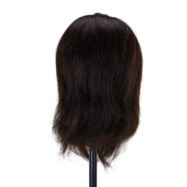 Kappershoofd met Baard Gabbiano WZ4 Echt Haar Zwart - afbeelding 3