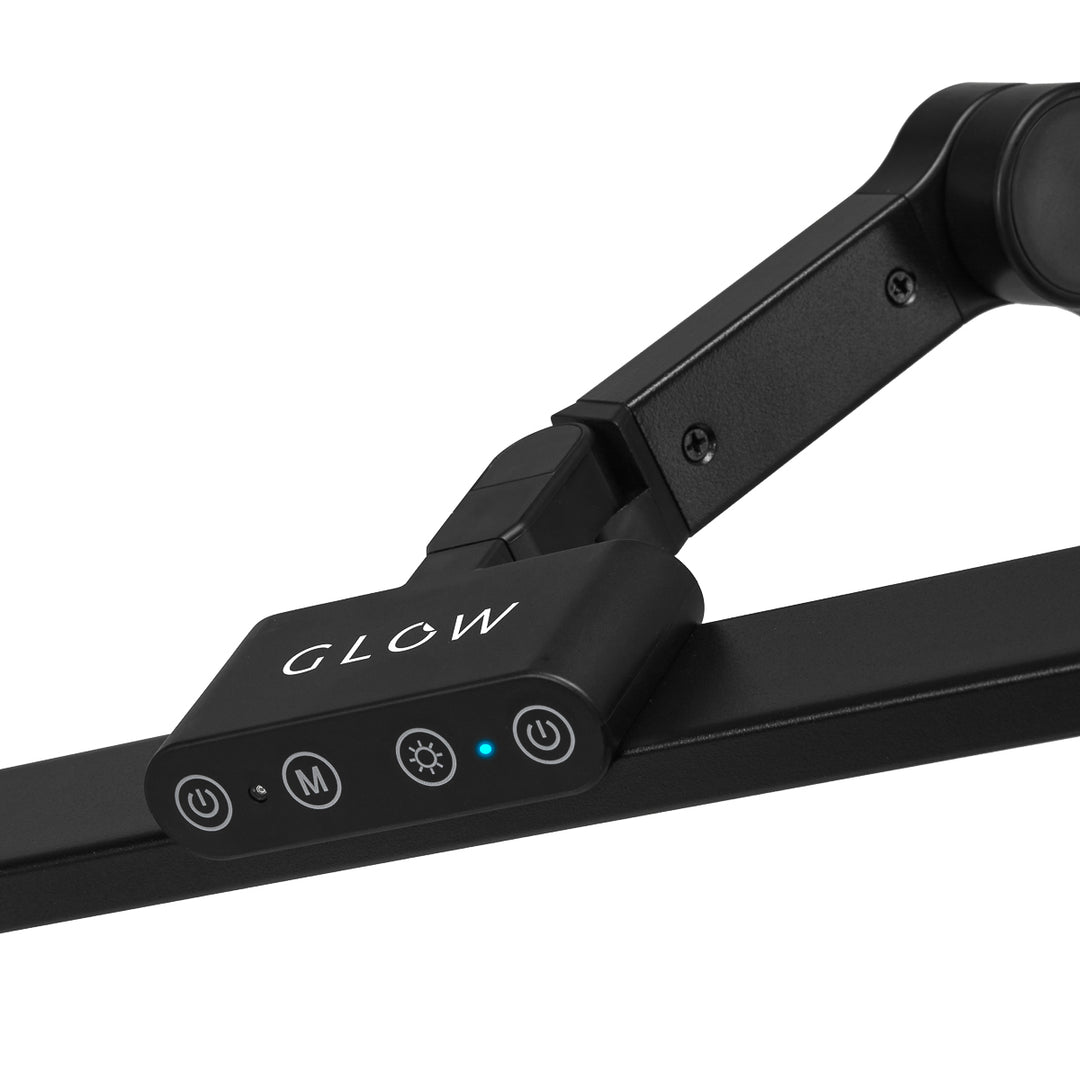 LED Lamp met Klem en Instelbare Kleur- en Lichtintensiteit Glow L03 Zwart - afbeelding 6