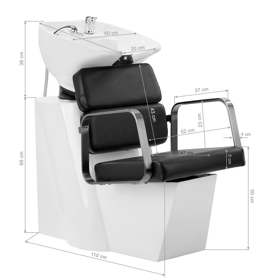Wasunit Gabbiano Porto Zwart - afbeelding 13