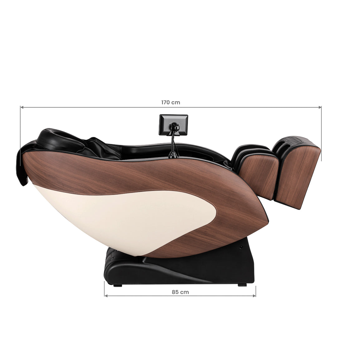 Massagestoel Elektrisch Sakura Classic 305 Bruin-Hout - afbeelding 18