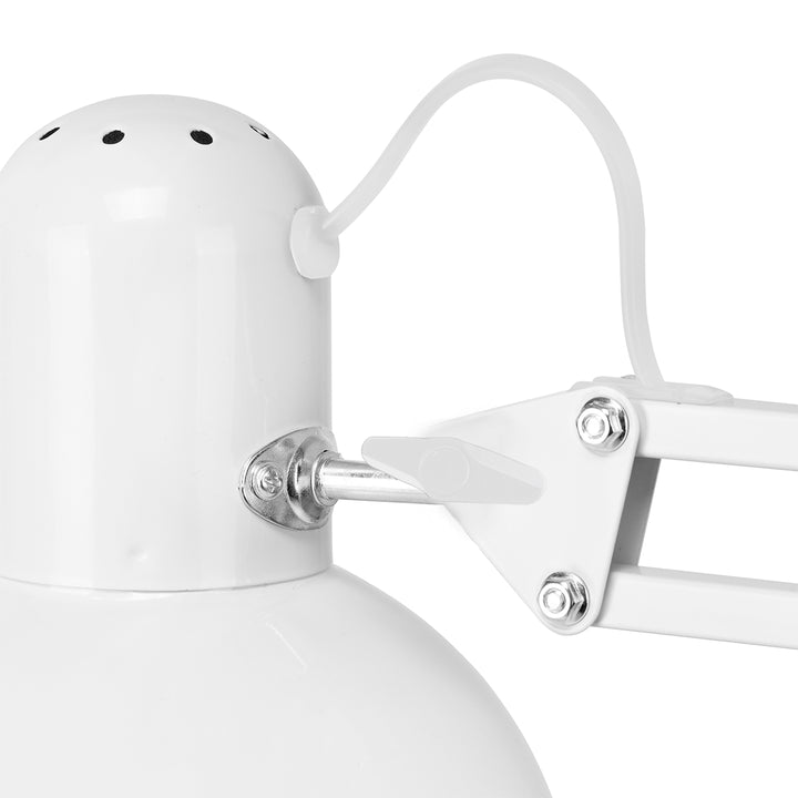 Bureaulamp Schoonheidssalon met Tafelklem PiX 314 Wit - afbeelding 4