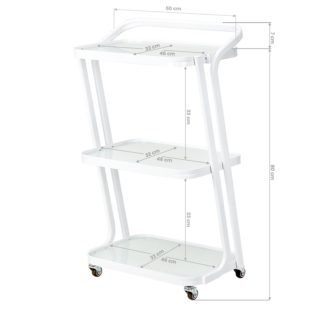 Roltafel Giovanni H6701 Wit - afbeelding 8