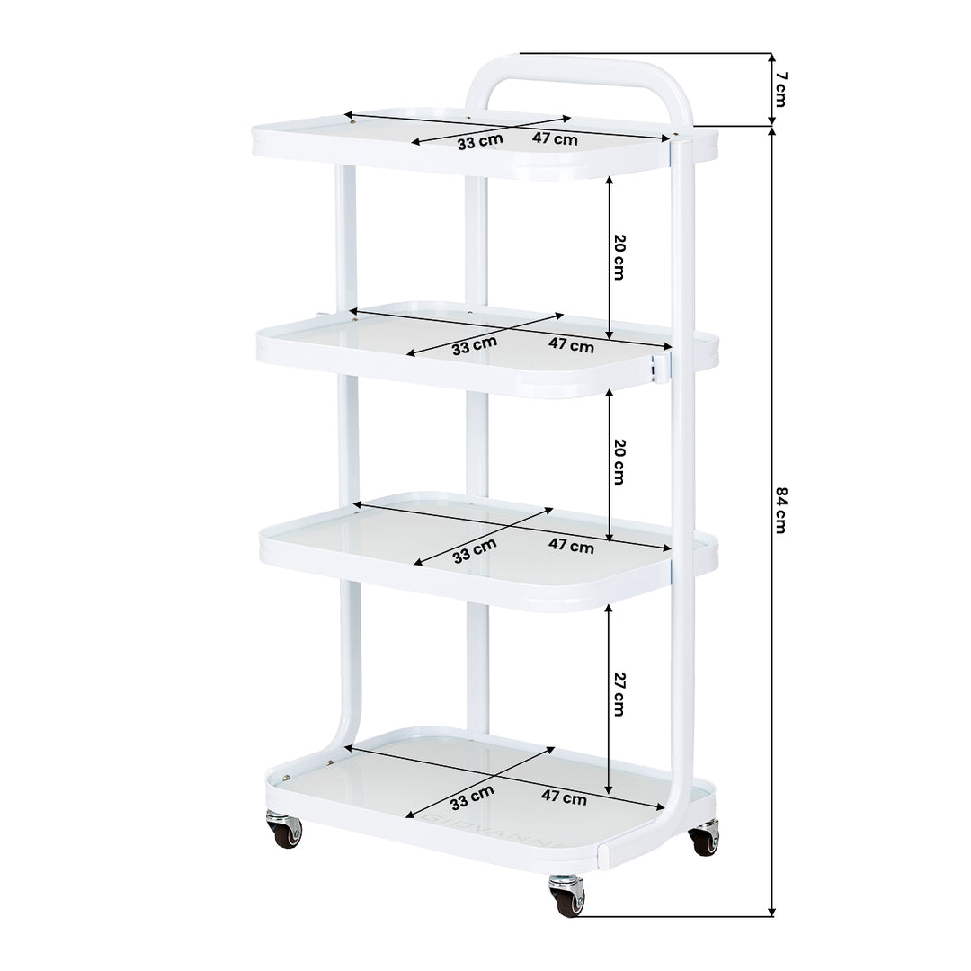 Roltafel Giovanni H6702 Wit - afbeelding 9