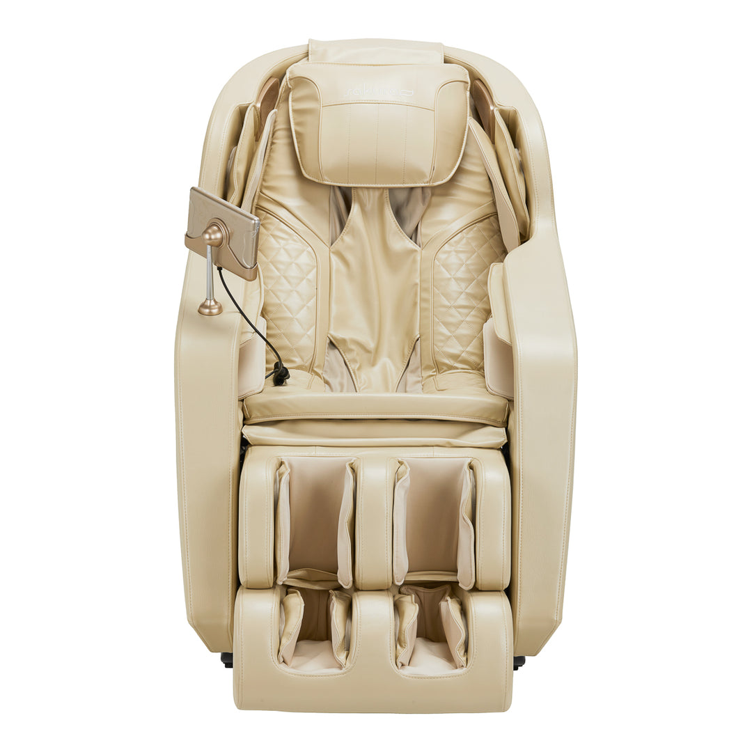 Massagestoel Elektrisch Sakura Comfort Plus 806 Beige-Bruin - afbeelding 2