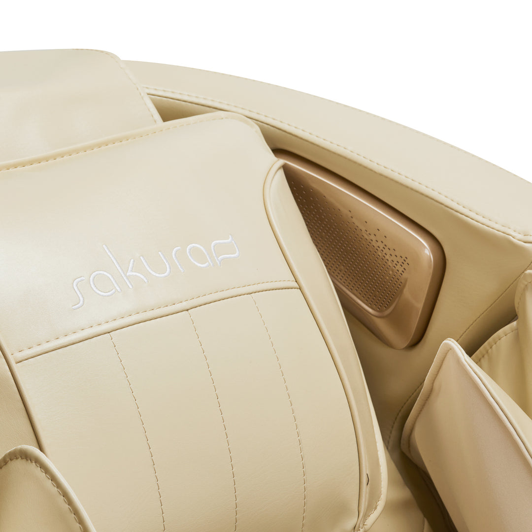Massagestoel Elektrisch Sakura Comfort Plus 806 Beige-Bruin - afbeelding 7